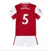Cheap Arsenal Thomas Partey #5 Home Football Kit Children 2022-23 Short Sleeve (+ pants)
